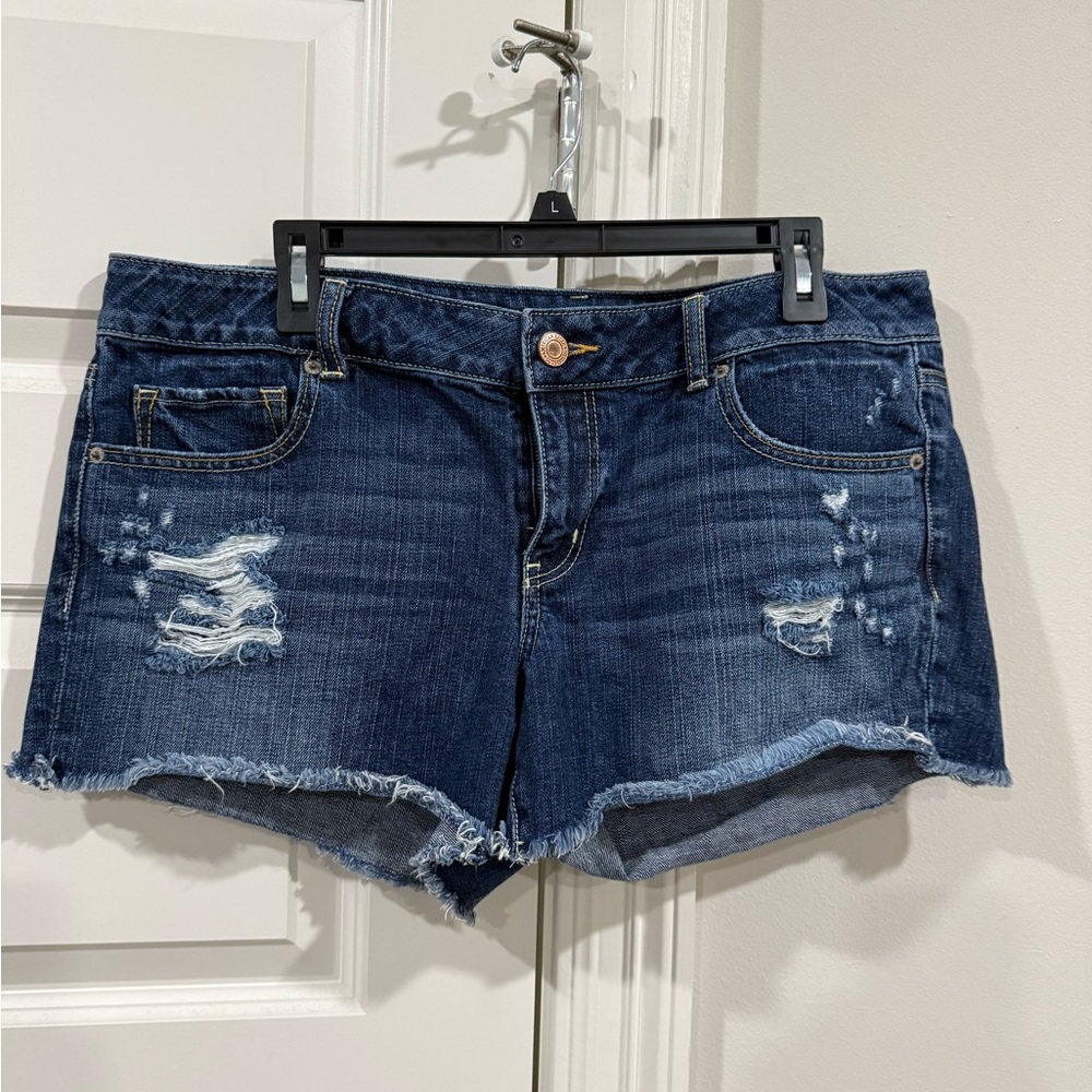 American Eagle Denim Distressed Women Shorts